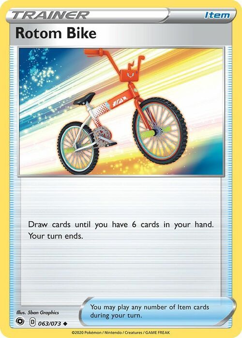Bici Rotom Card Front