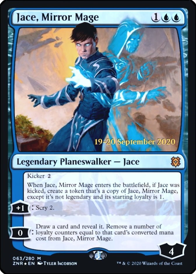 Jace Mirror Mage Zendikar Rising Prerelease Magic Cardtrader 5160