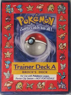 Trainer Deck A (Brock's Deck)