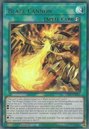 Cañón Llameante Legendary Duelists: Rage of Ra | Yu-Gi-Oh! | CardTrader