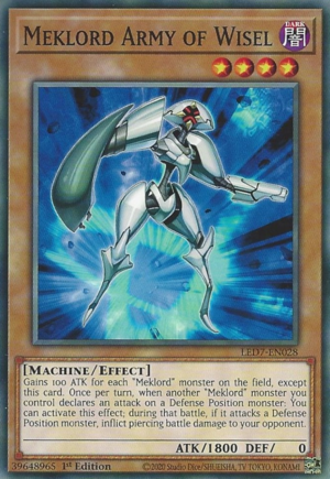 Meklord Army of Wisel Card Front