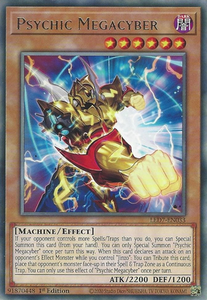 Psychic Megacyber Card Front