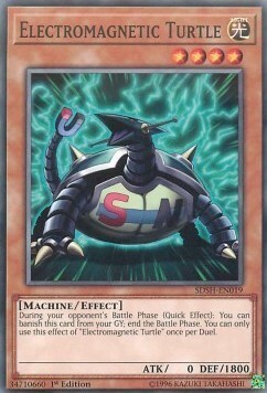 Electromagnetic Turtle Card Front