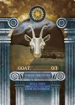 Goat Card Front