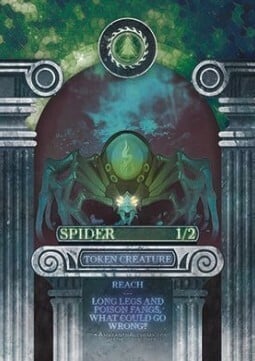 Spider Card Front