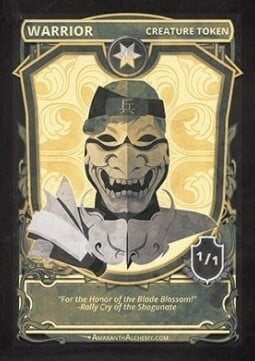 Warrior Card Front