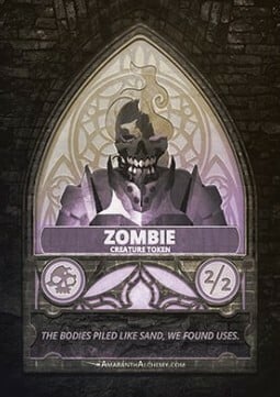 Zombie Card Front