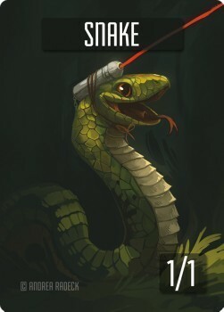 Snake Card Front