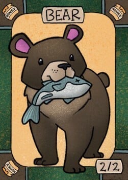 Bear Card Front