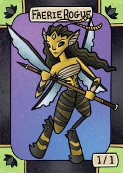 Faerie Rogue Card Front