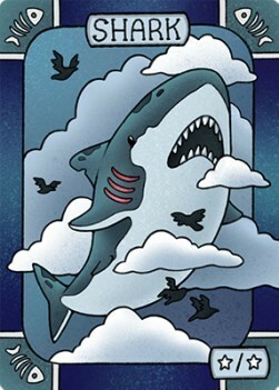 Shark Card Front