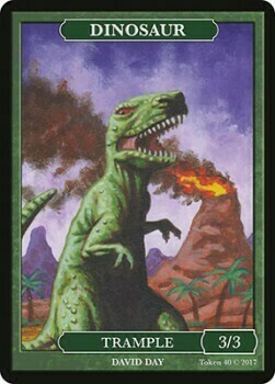 Dinosaur Card Front