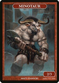 Minotaur Card Front