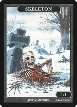 Skeleton Card Front