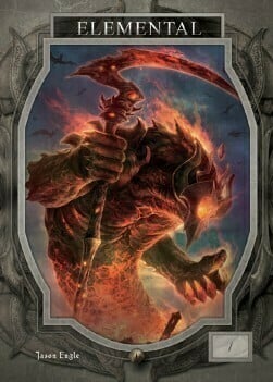 Elemental Card Front