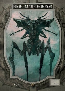 Nightmare Horror Card Front