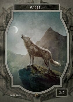 Wolf Card Front