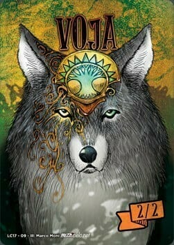 Voja Wolf Card Front