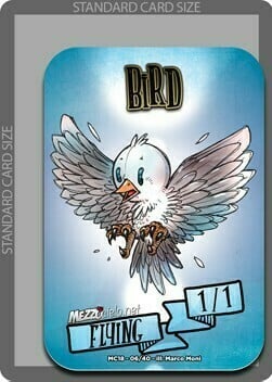 Bird Card Front