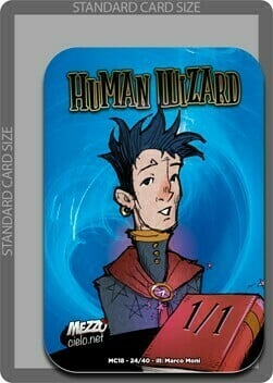 Human Wizard Card Front