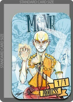 Ficha de Monje Frente