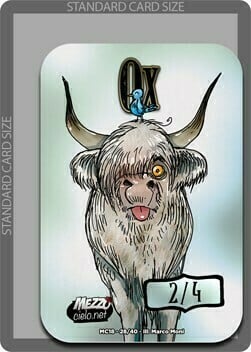 Ox Card Front