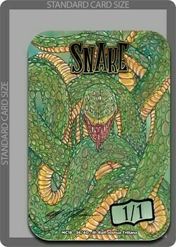 Snake Card Front