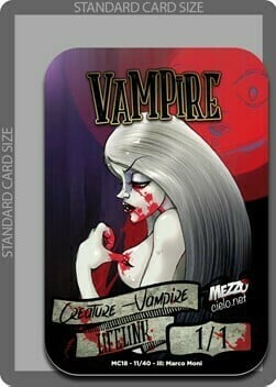 Vampire Card Front