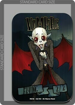 Vampire Card Front