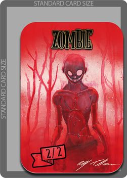 Zombie Card Front