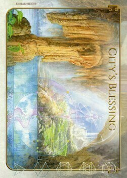 City's Blessing Card Front