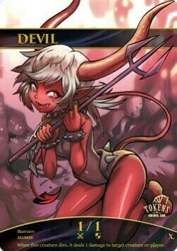 Devil Card Front