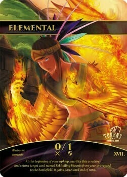 Elemental Card Front