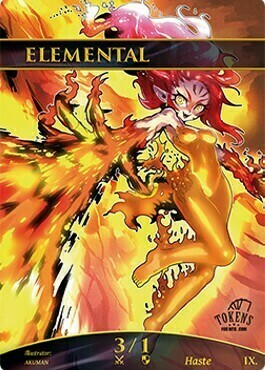 Elemental Card Front