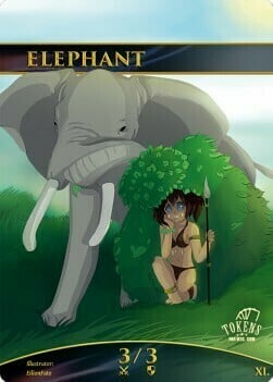 Elephant Card Front