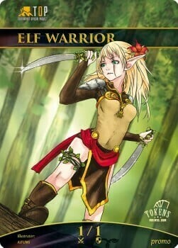 Elf Warrior Card Front