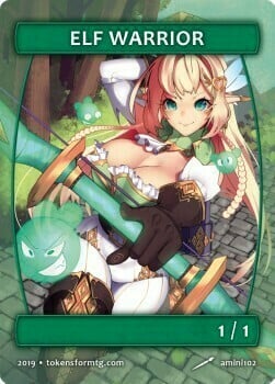 Elf Warrior Card Front