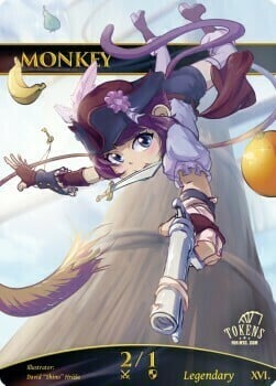 Monkey Card Front