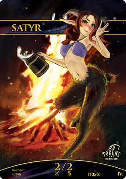 Satyr Card Front