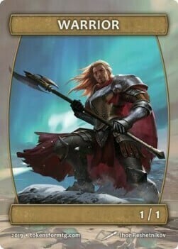 Warrior Token Frente