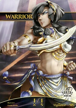 Warrior Token Frente