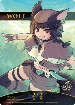 Wolf Card Front