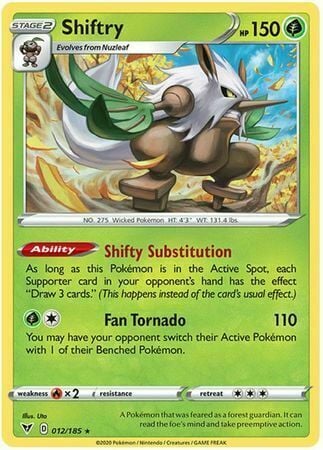 Shiftry [Shifty Substitution | Fan Tornado] Card Front