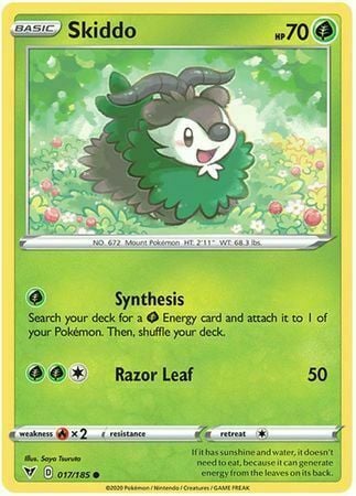 Skiddo [Synthesis | Razor Leaf] Card Front