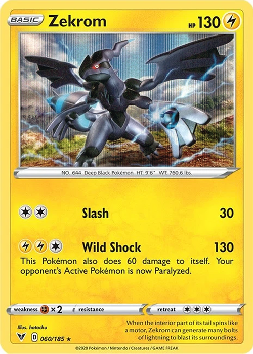 Zekrom Card Front