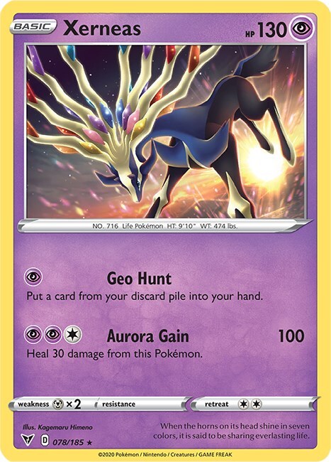Xerneas Card Front