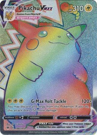Pikachu VMAX [Gigalocomovolt] Card Front