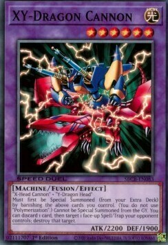 XY-Cannone Drago Card Front