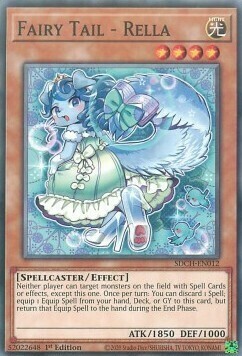 Fairy Tail - Rella Card Front