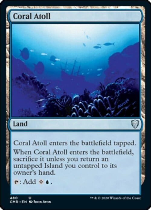 Atollo Corallino Card Front